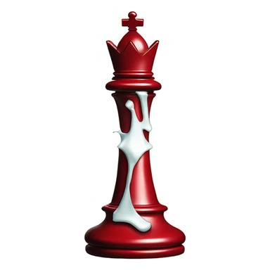 broken queen broken wax broken seal red crack broken circle broken sticker