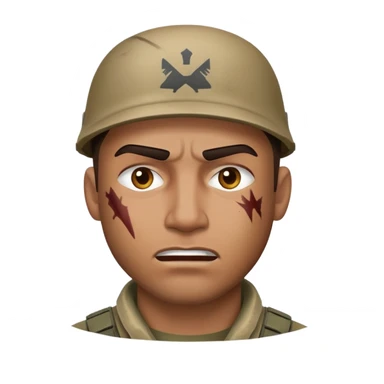 A man from call of duty hurt sticker