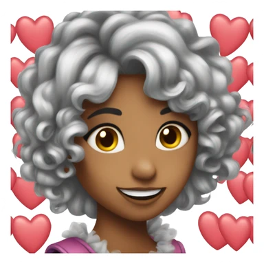 coquette heart sticker