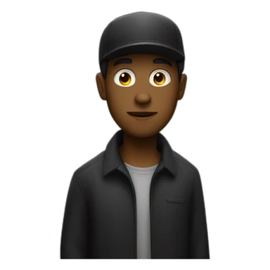 Noir qui est gros sticker