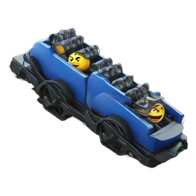 Nemesis Reborn Roller Coasterat Alton Towers  sticker