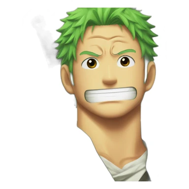 Roronoa zoro cute sticker