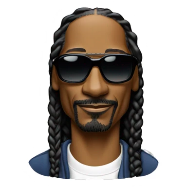 Iconic-style Candid Likeness Snoop Dogg:

A chill legend in oversized shades, braids, and a casual tracksuit. Often seen with a laid-back smirk, he radiates effortless cool and smooth, mellow energy. sticker