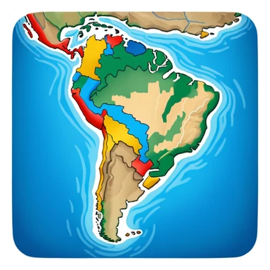 mapa de corrientes argentina sticker