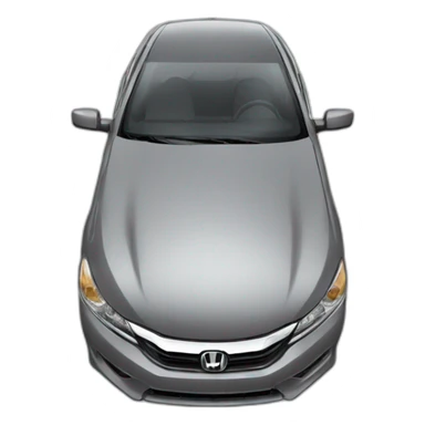  grey honda accord  2015 sticker