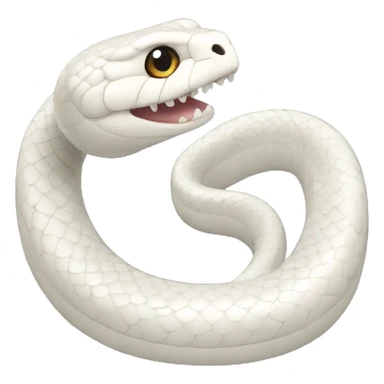  White Snake sticker