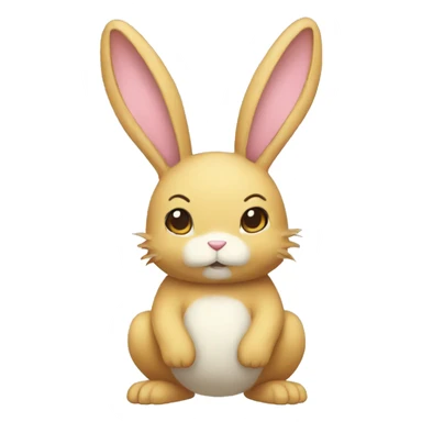 Fakemon-Bunny full body sticker