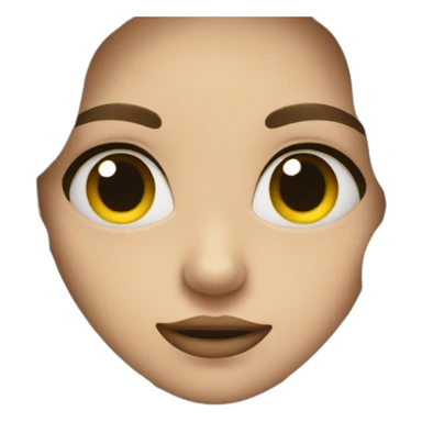 Wink-with-eyelashes sticker