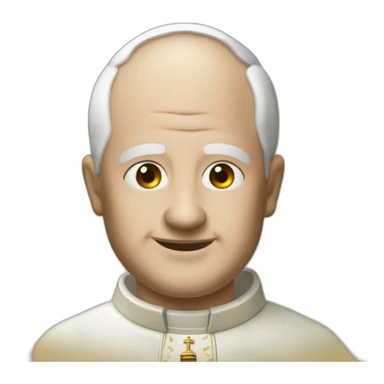 Le pape sticker