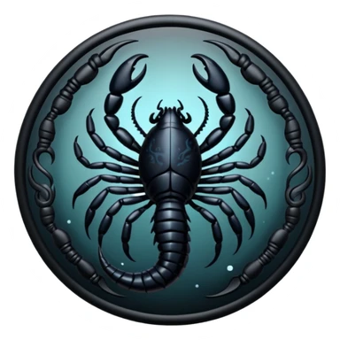 Scorpio zodiac sign sticker