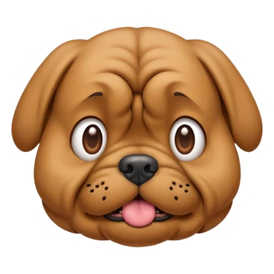 Dog farting  sticker