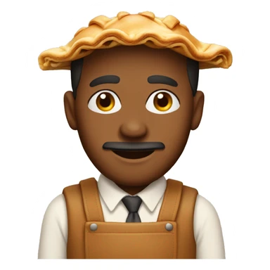 apple pie man  sticker