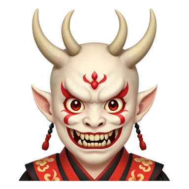 demonio japones sticker