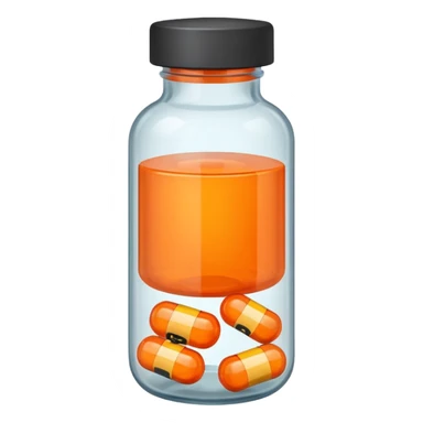 prescription pills bottle plastic orange sticker
