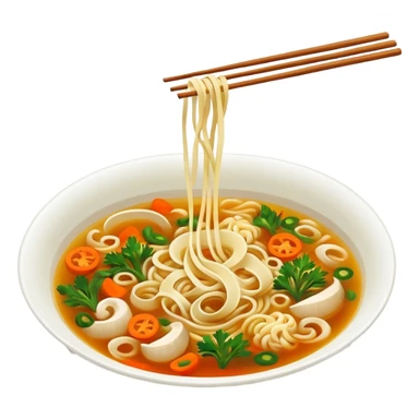 asian soup sticker