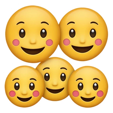Emoji blakc sticker
