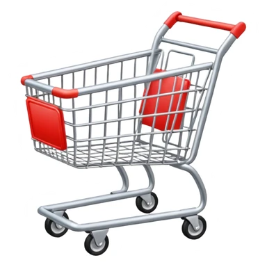 shopping cart sticker