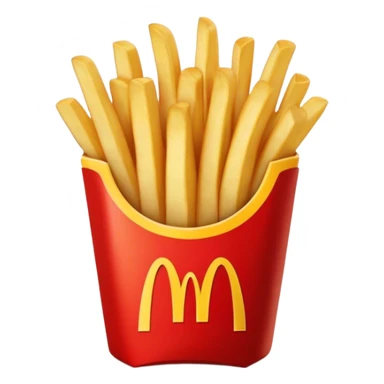 McDonald’s French fries  sticker