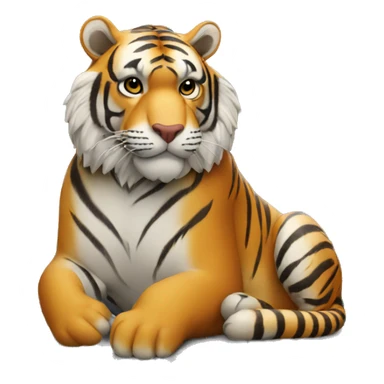 The tiger in London sticker