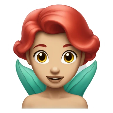 Ariel, little mermaid sticker