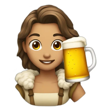brea-with-beer sticker