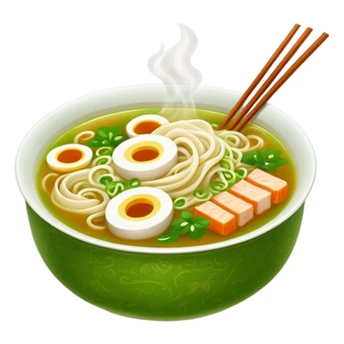 Khmer Noodle Num Banh Jok green broth  sticker