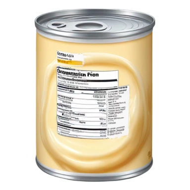 condensed milk sticker