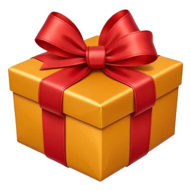 heart-shape present sticker