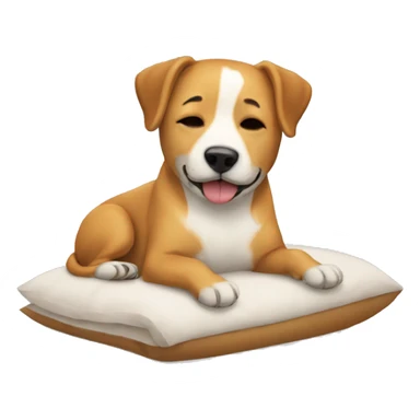 Un perro dormido  sticker