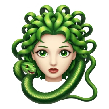 Medusa sticker