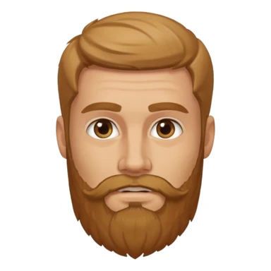 white ancient greek young man with beard sticker