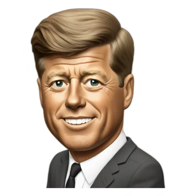 John F. Kennedy sticker