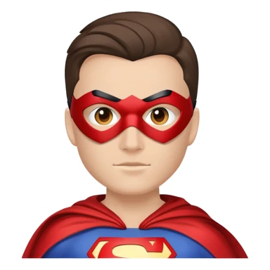 Me as a super hero sticker