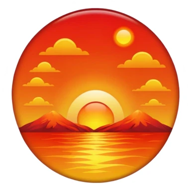 Tramonto sticker