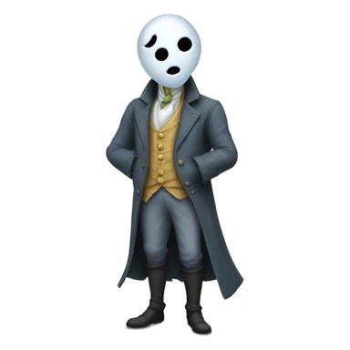 Nearly Headless Nick is a ghost in tattered noble attire with his head barely attached to his neck. Despite his eerie appearance, he carries an air of faded dignity. sticker