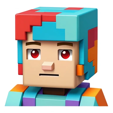 Mine craft sticker