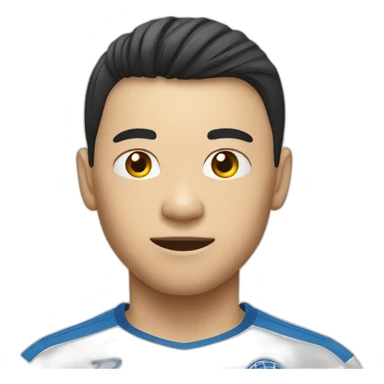 Chinese soccer sticker