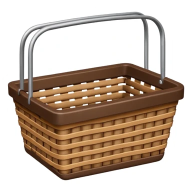 empty shoping basket sticker