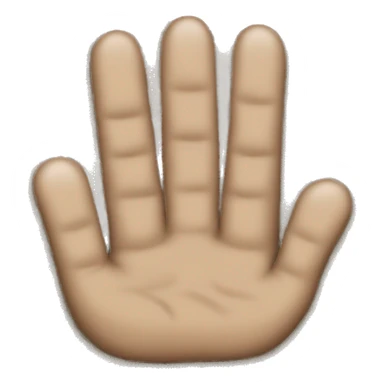 Fingers with dirt on it sticker