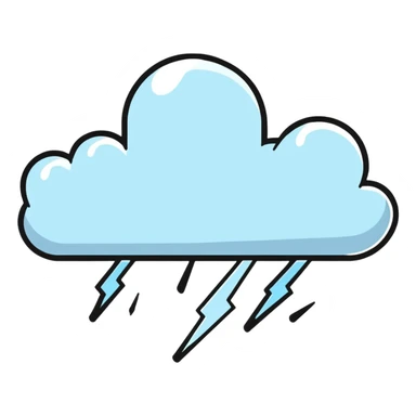 Massive Thunderstorm sticker