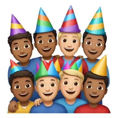 group of men sticker