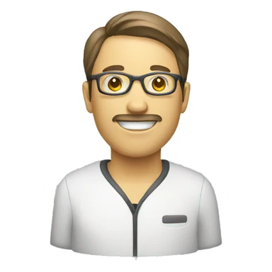 white organizing data sticker