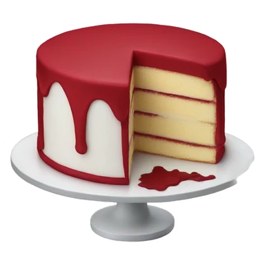 Red velvet cake  sticker