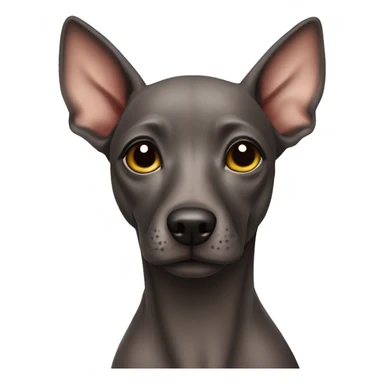Xoloitzcuintli hairless dog sticker