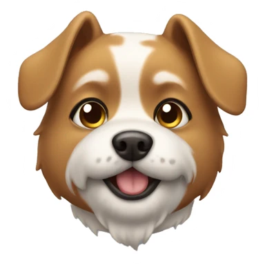 Cute dog sticker