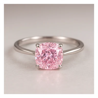 pink diamond ring sticker
