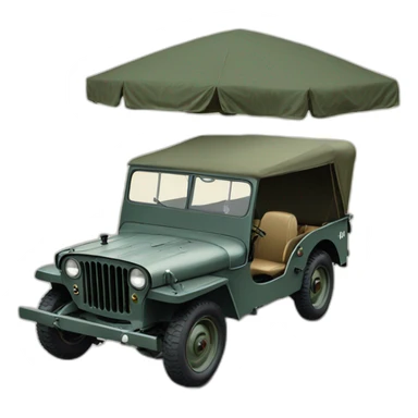 1953 wilts jeep sticker