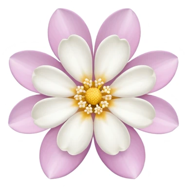 monoi flower symbol sticker