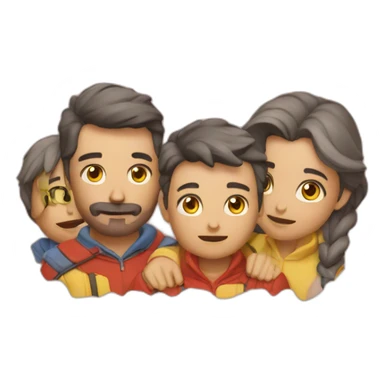 alerte famille sticker