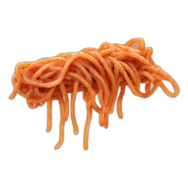 meat spaghetti flying monster sticker